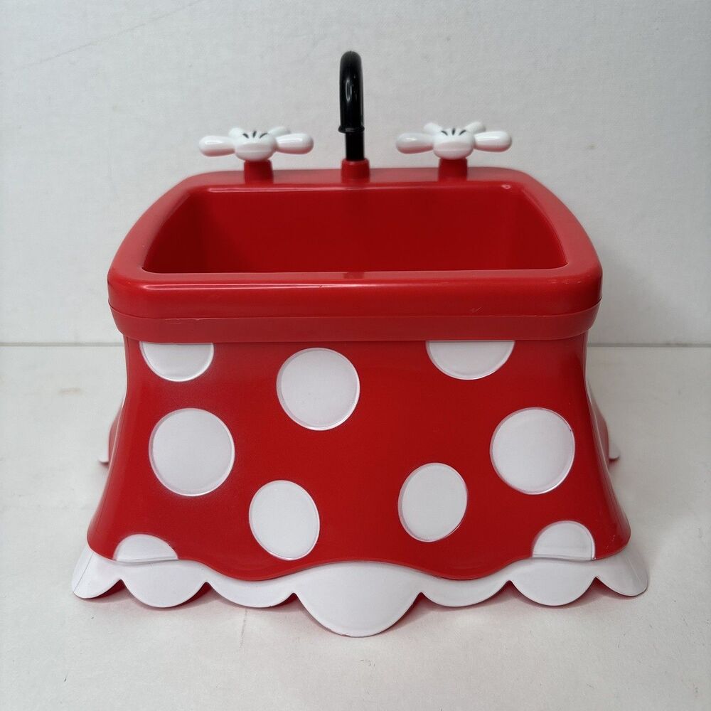 Disney World Minnie Mouse Ice Cream Souvenir Container 50th Anniversary Year